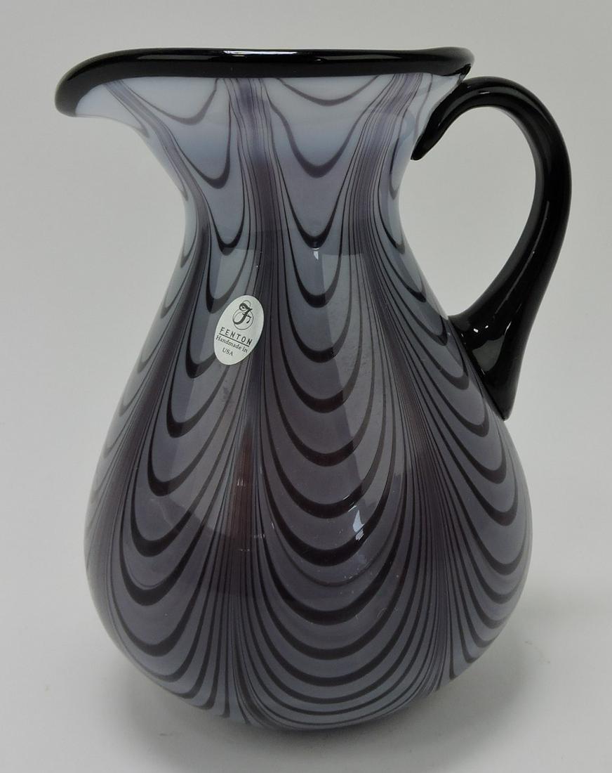 Fenton 7 1/2" art glass pitcher (1 of 1)