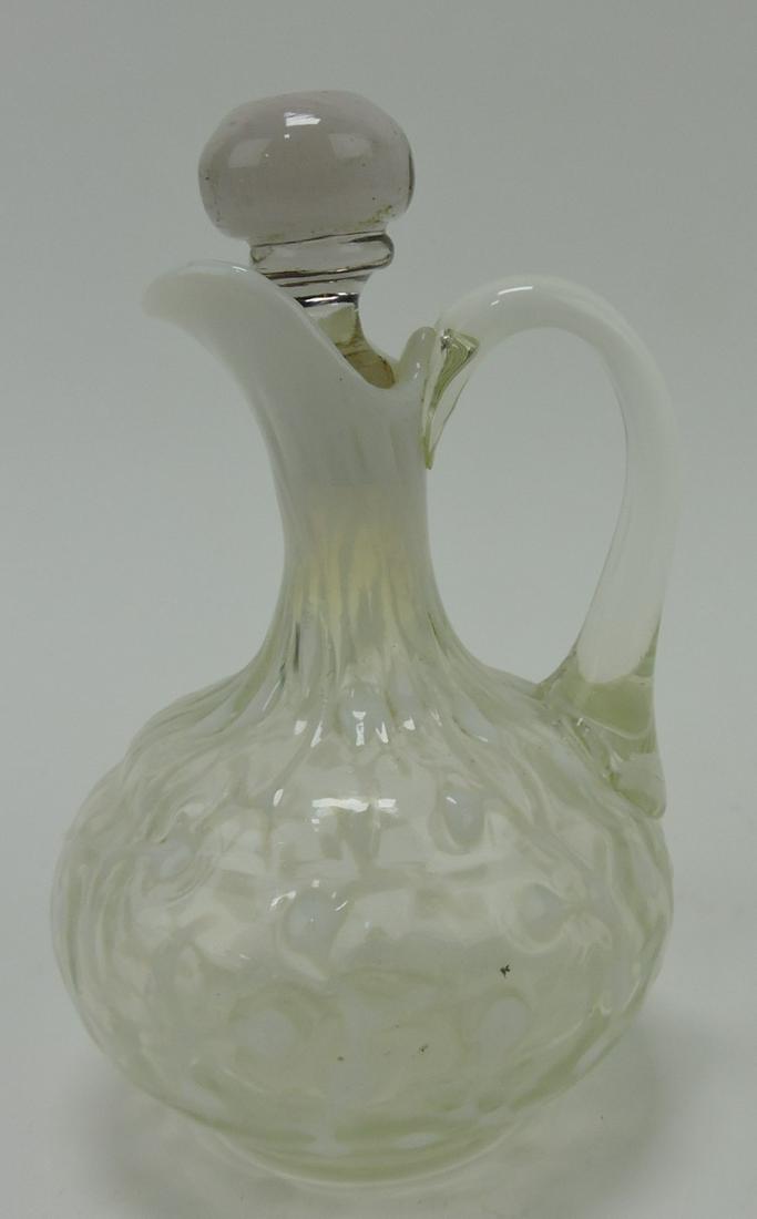 Northwood clear opalescent seaweed cruet (1 of 1)