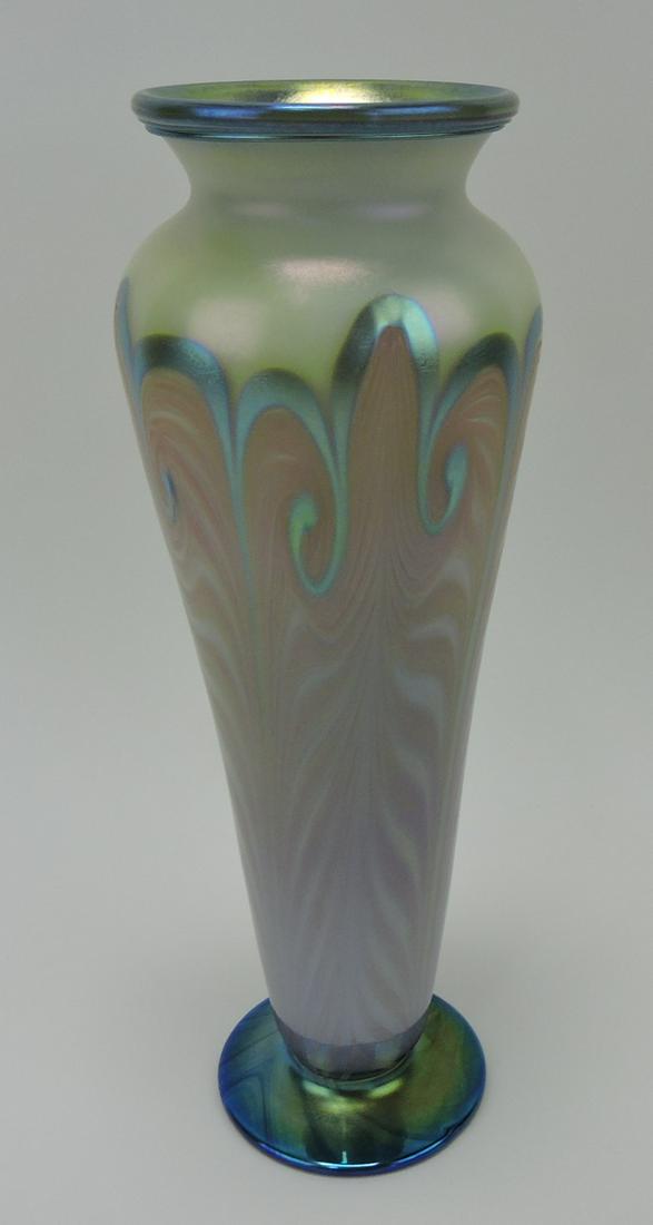 Durand (attributed) pulled feather art glass (1 of 1)