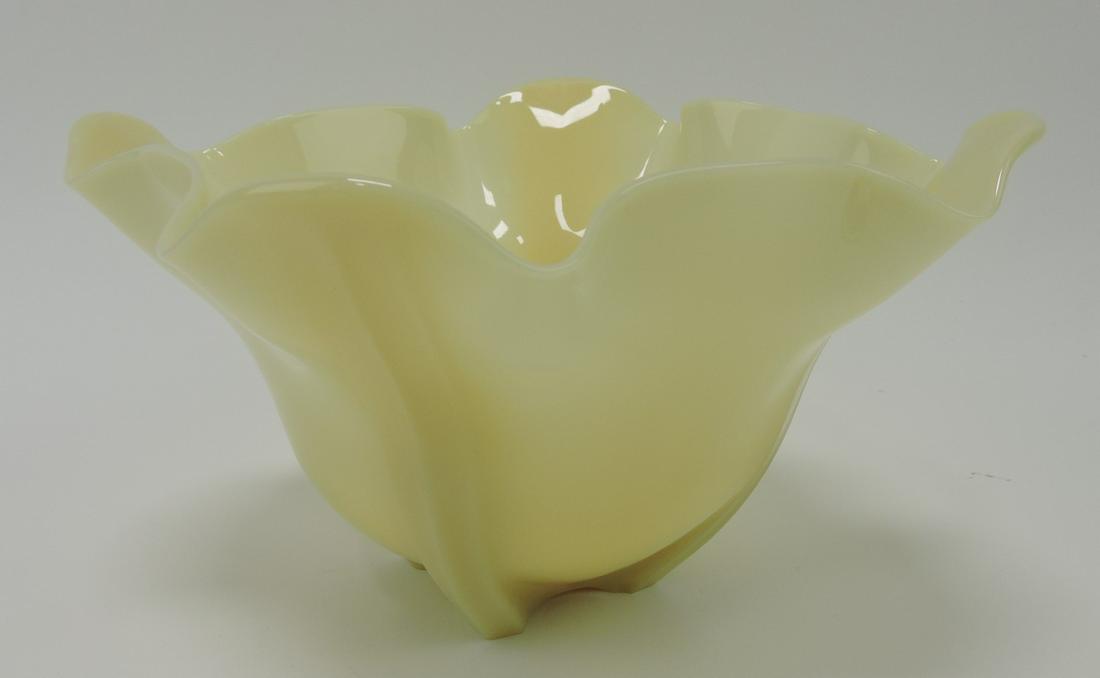 Steuben ivory grotesque bowl, 10" (1 of 1)