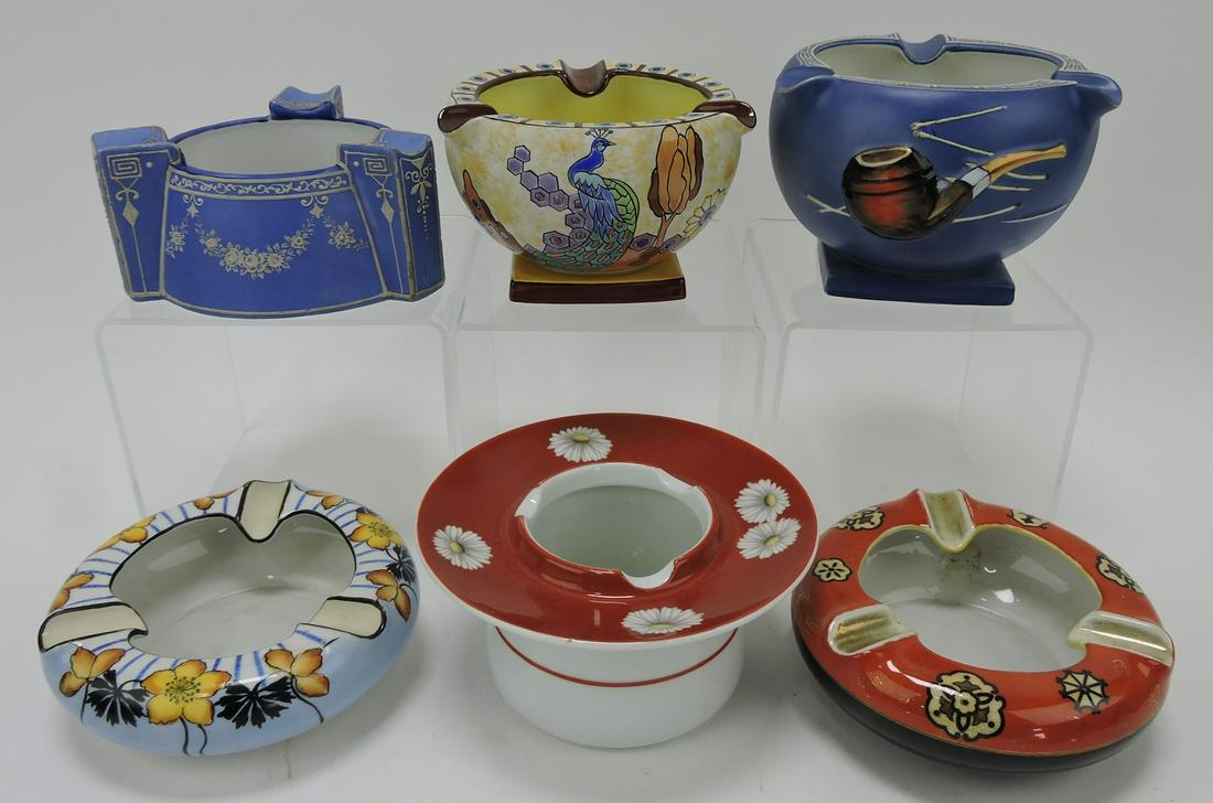 Noritake lot of 6 ashtrays (1 of 1)