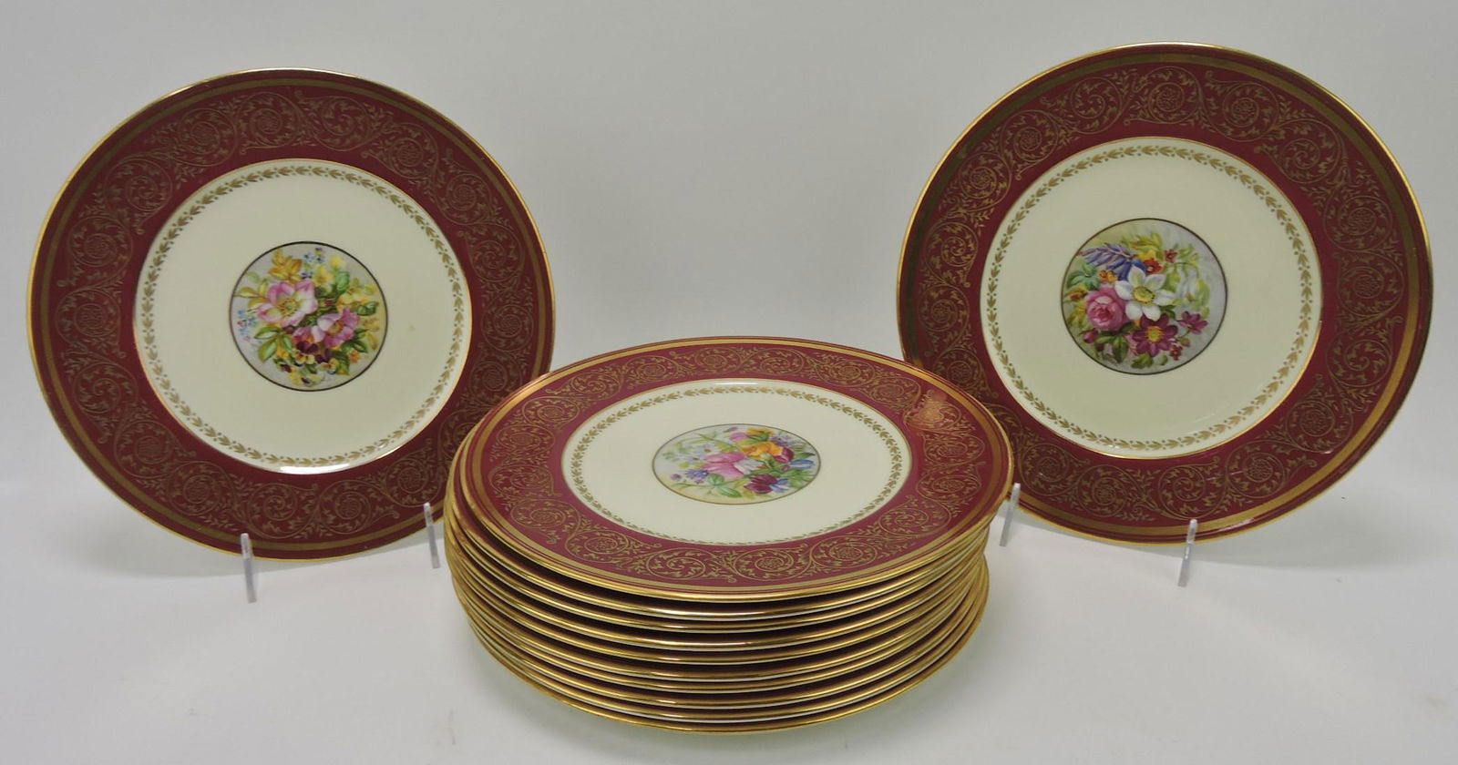 Cauldon Staffordshire exceptional hand (1 of 3)