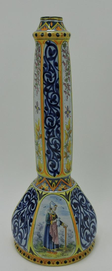 Henriot Quimper hexagonal tall (1 of 1)