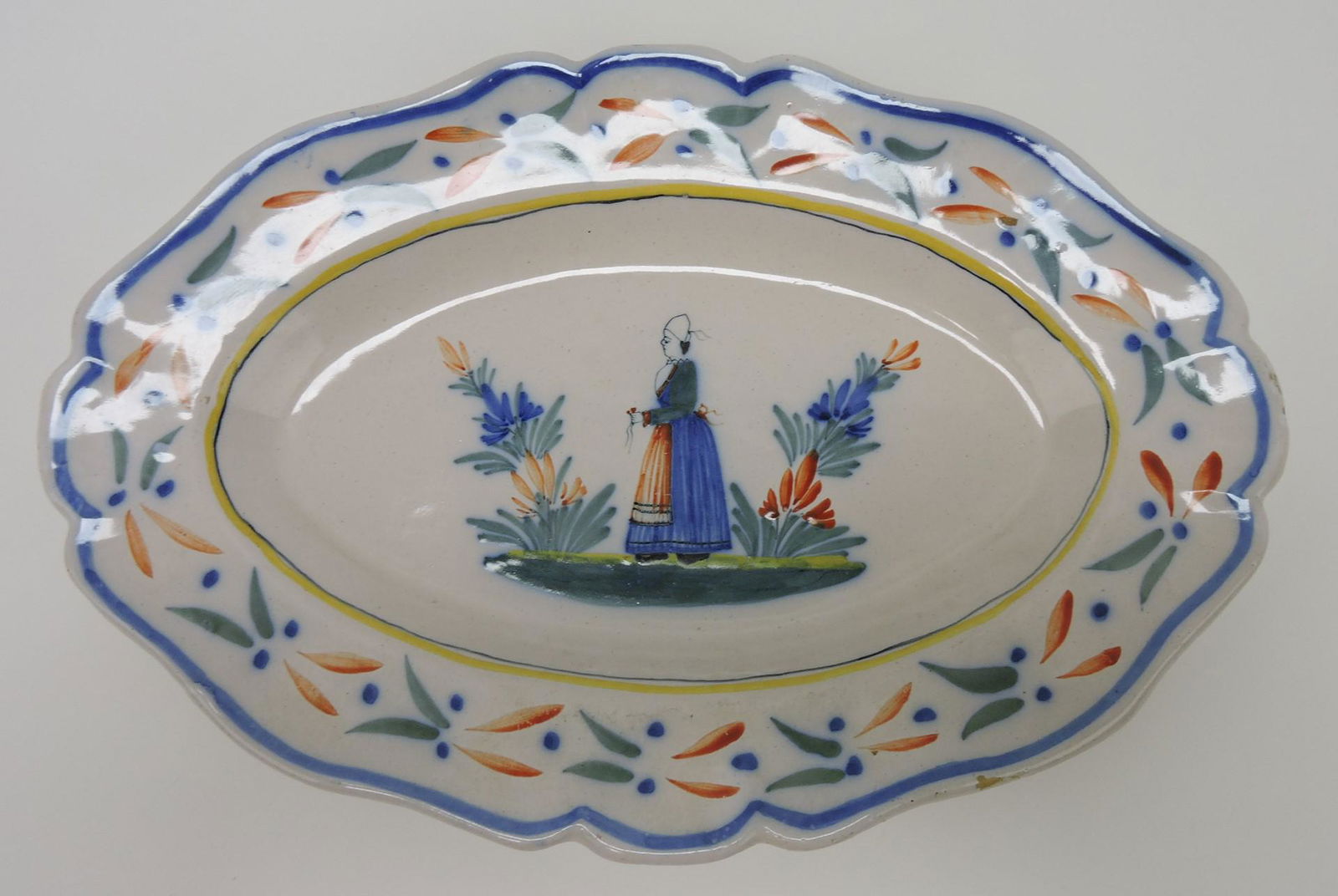 Henriot Quimper 15" platter (1 of 1)