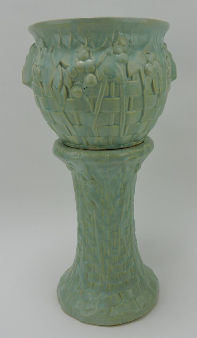 McCoy pottery 21" jardiniere and (1 of 1)