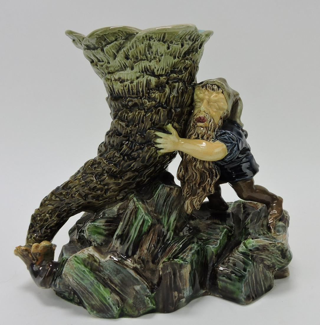 Krause majolica gnome with shell (1 of 1)