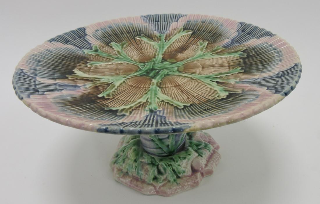 Etruscan majolica shell and seaweed (1 of 1)