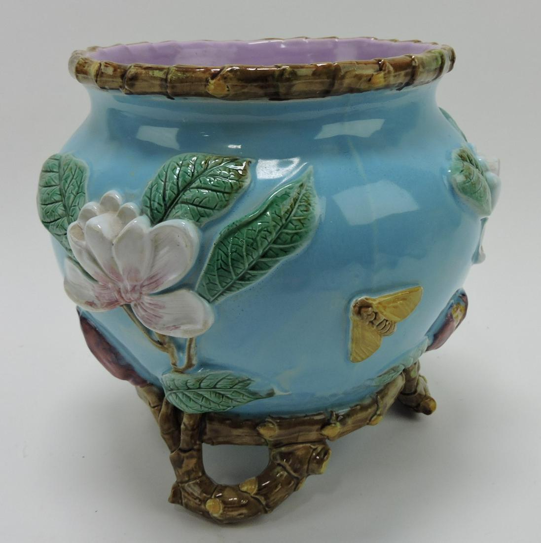 George Jones majolica water lily and (1 of 2)