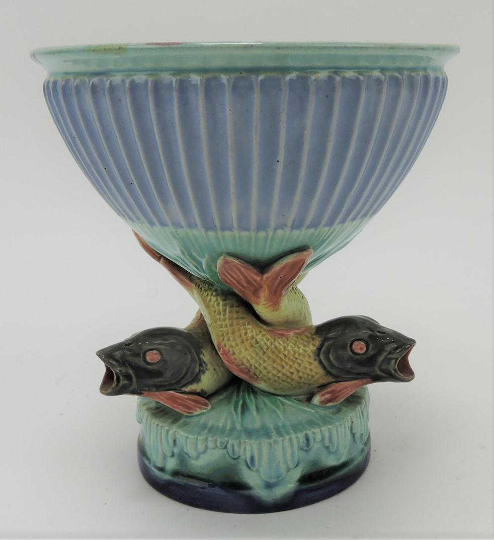Royal Worcester majolica spill vase (1 of 1)
