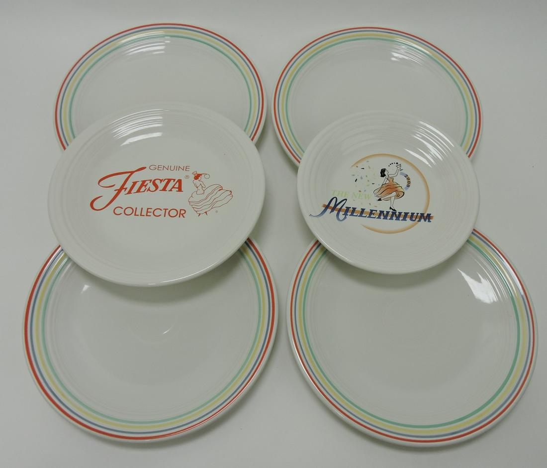 Fiesta Post 86 set of 4 - 12" Quatra stripe (1 of 1)