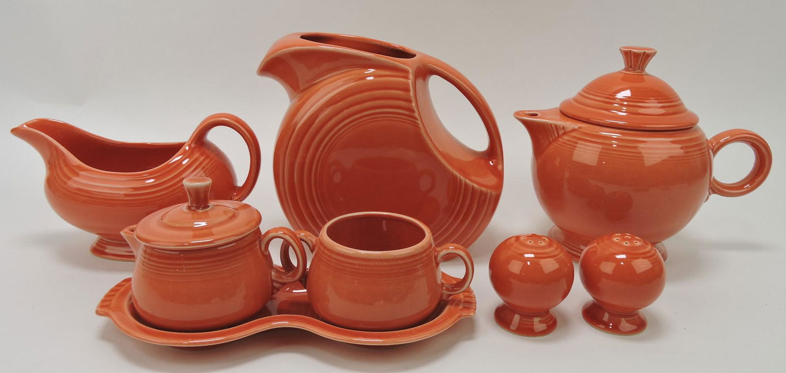 Fiesta Post 86 persimmon lot of 5 pcs (1 of 1)