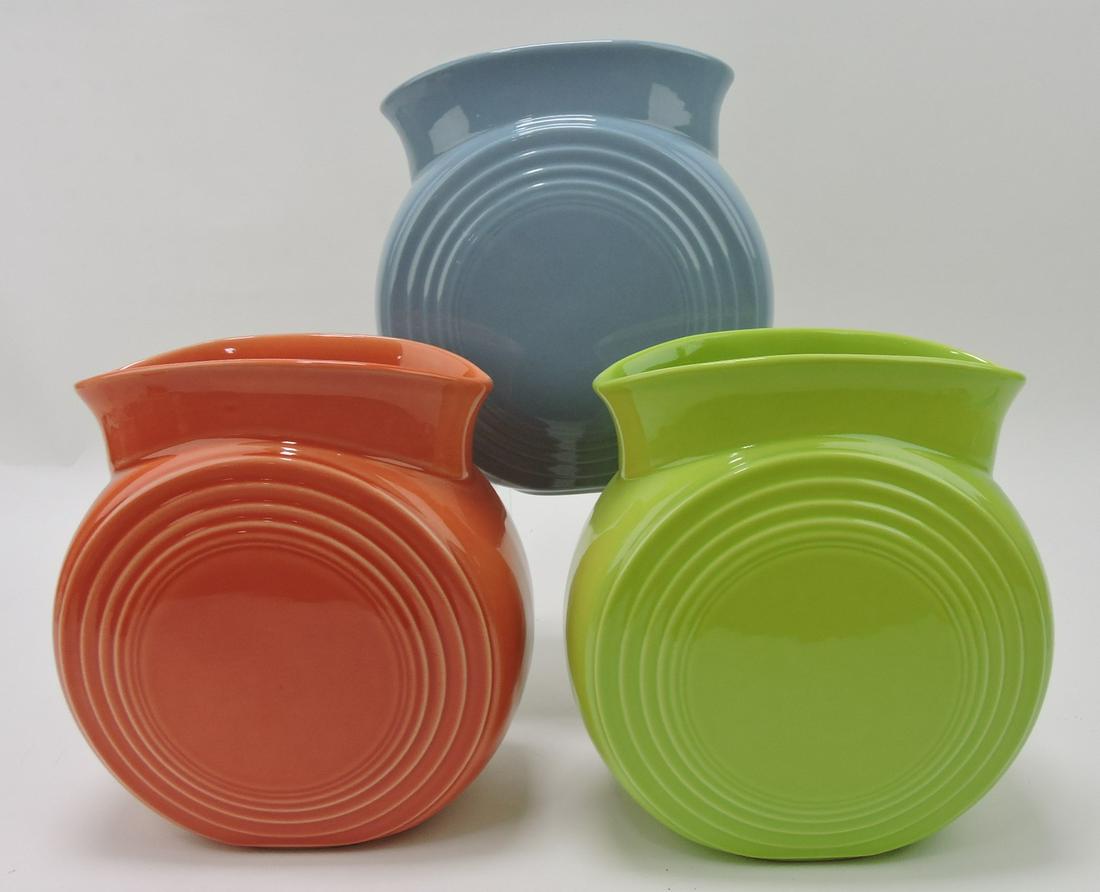 Fiesta Post 86 lot of 3 Millennium II vases, (1 of 1)