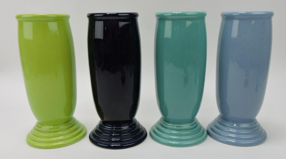 Fiesta Post 86 lot of 4 Millennium III vases, (1 of 1)