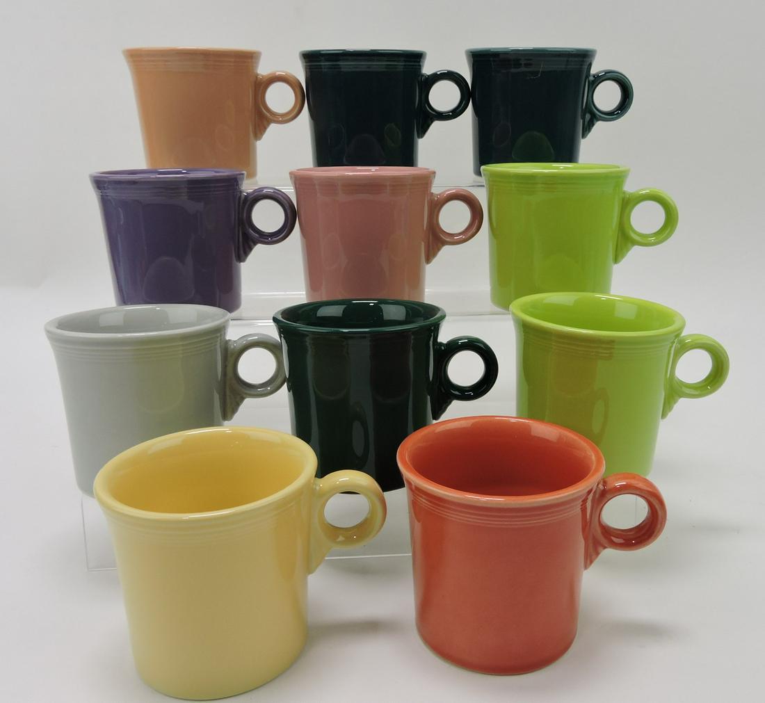 Fiesta Post 86 lot of 11 mugs (1 of 1)