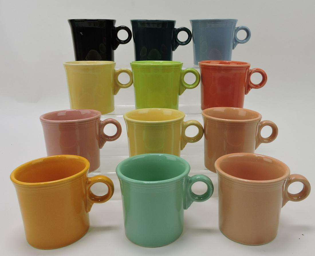 Fiesta Post 86 lot of 12 mugs (1 of 1)