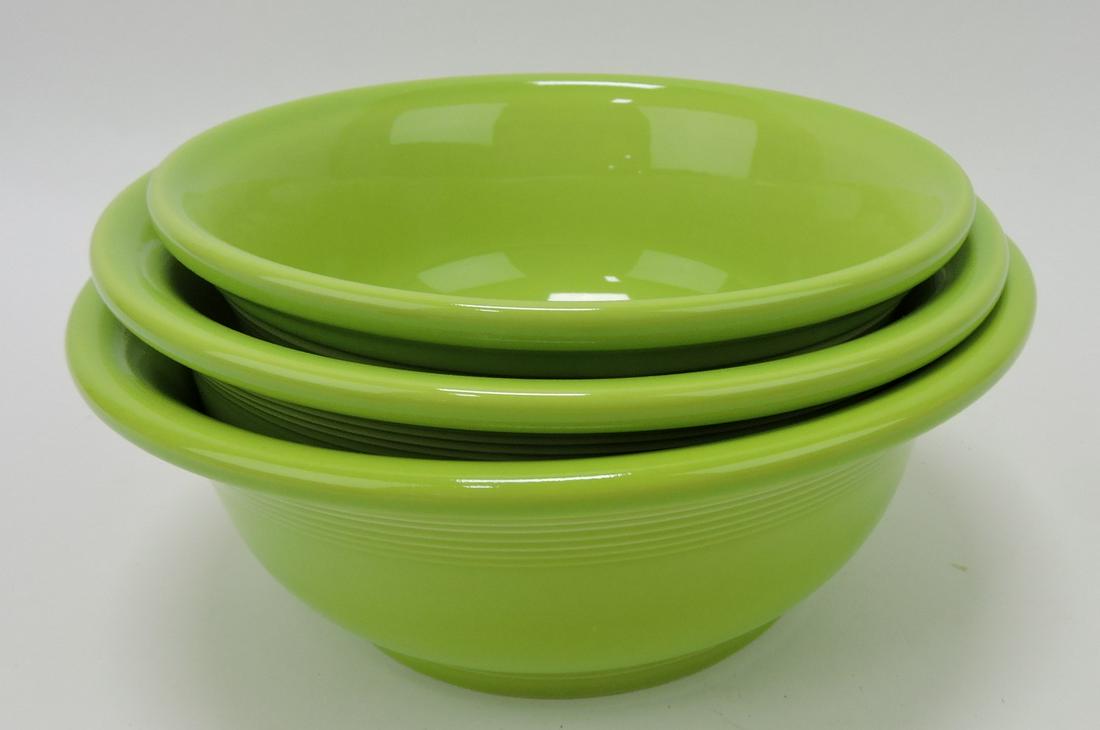 Fiesta Post 86 3 pc mixing bowl set, (1 of 1)