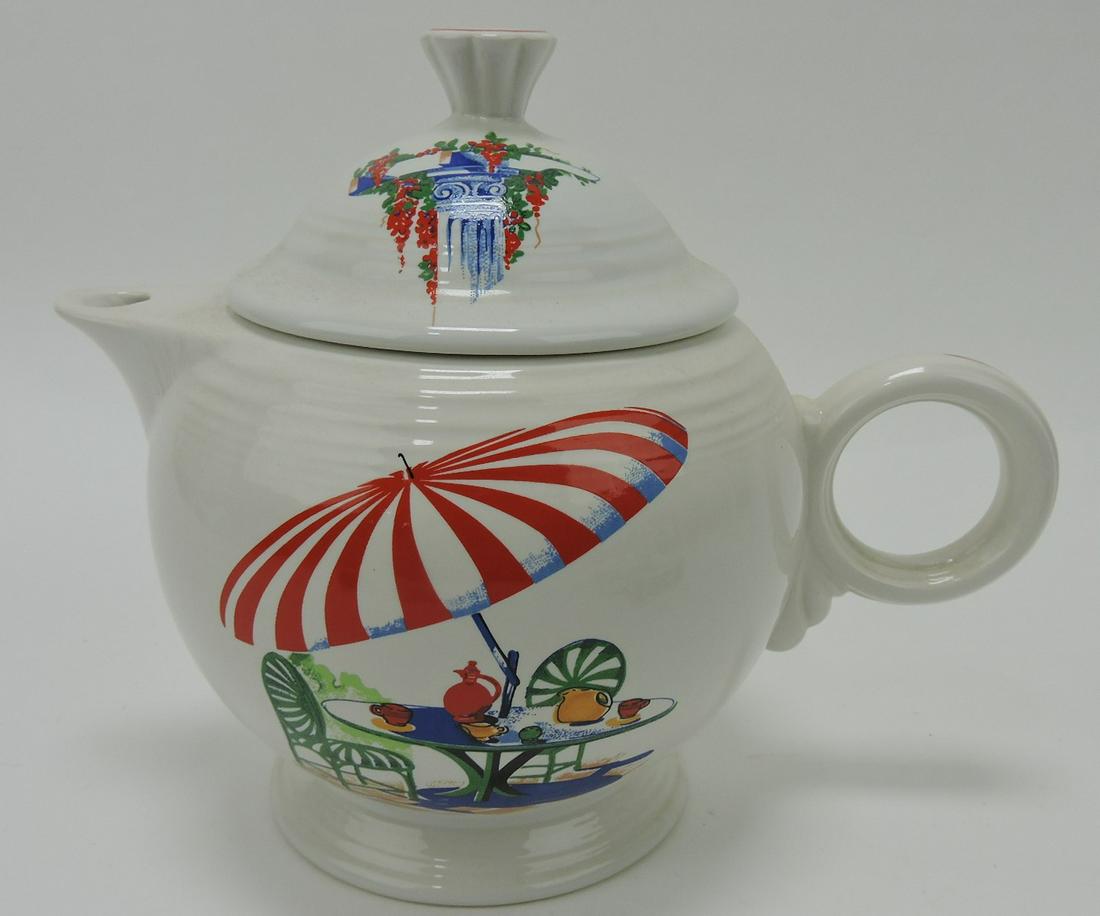 Fiesta Post 86 Sunporch teapot (1 of 1)