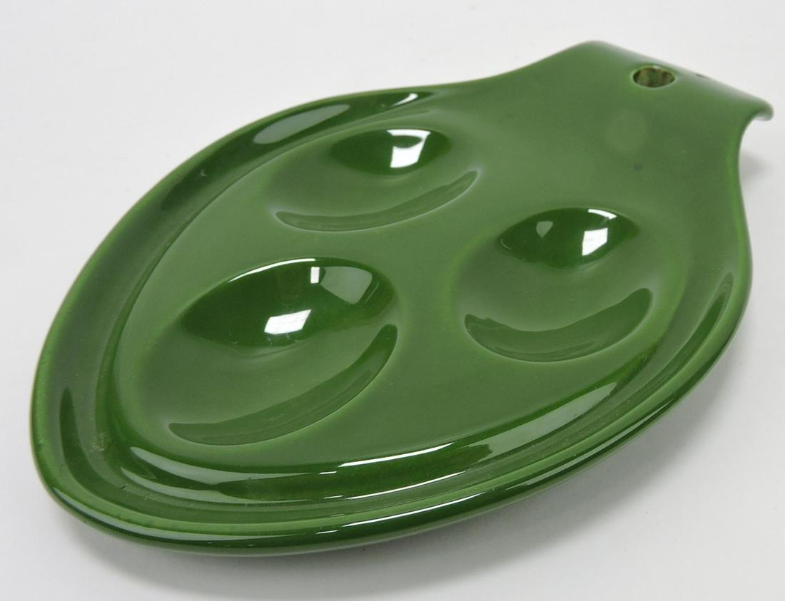 Fiesta Rhythm spoon rest, dark green (1 of 1)