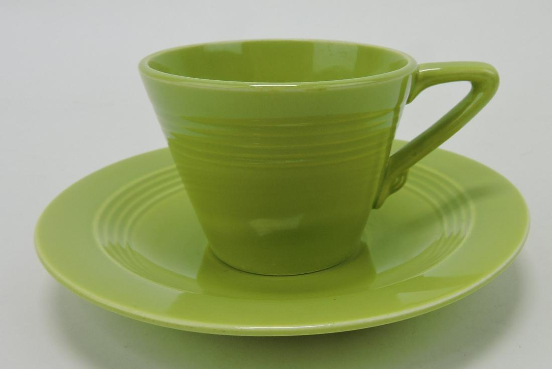 Fiesta Harlequin demitasse cup & saucer, (1 of 1)