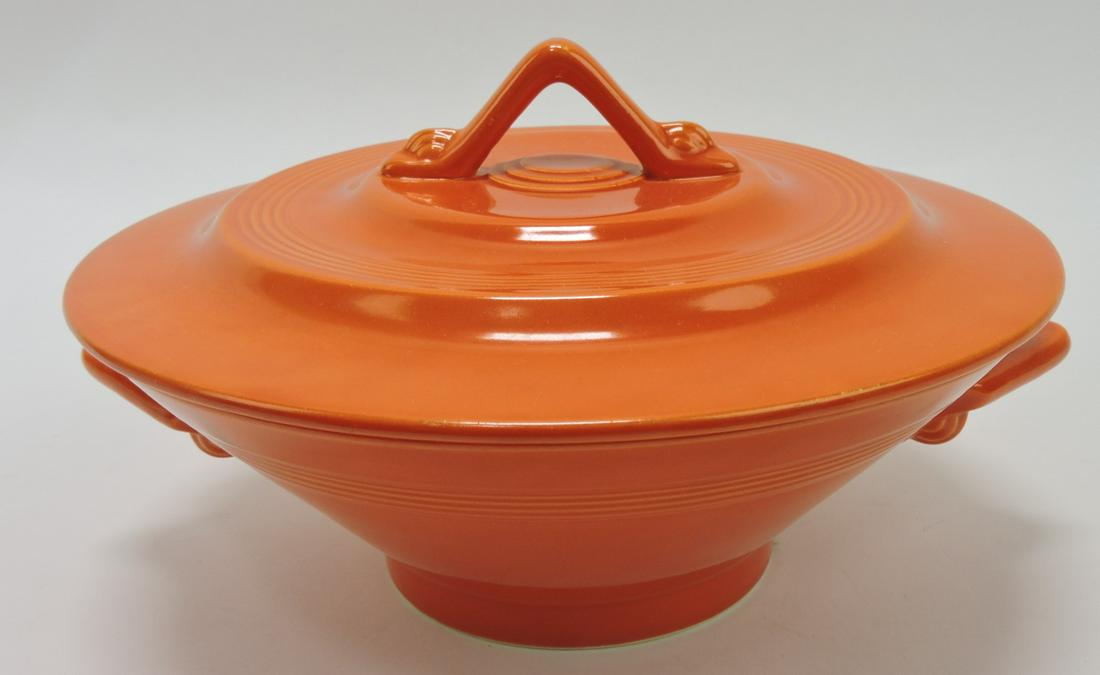 Fiesta Harlequin casserole, red (1 of 1)