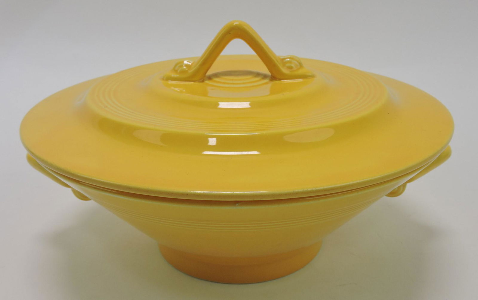 Fiesta Harlequin casserole, yellow (1 of 1)
