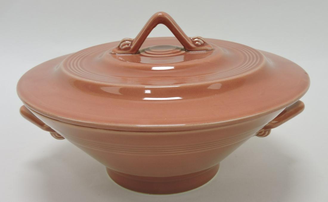 Fiesta Harlequin casserole, rose: .