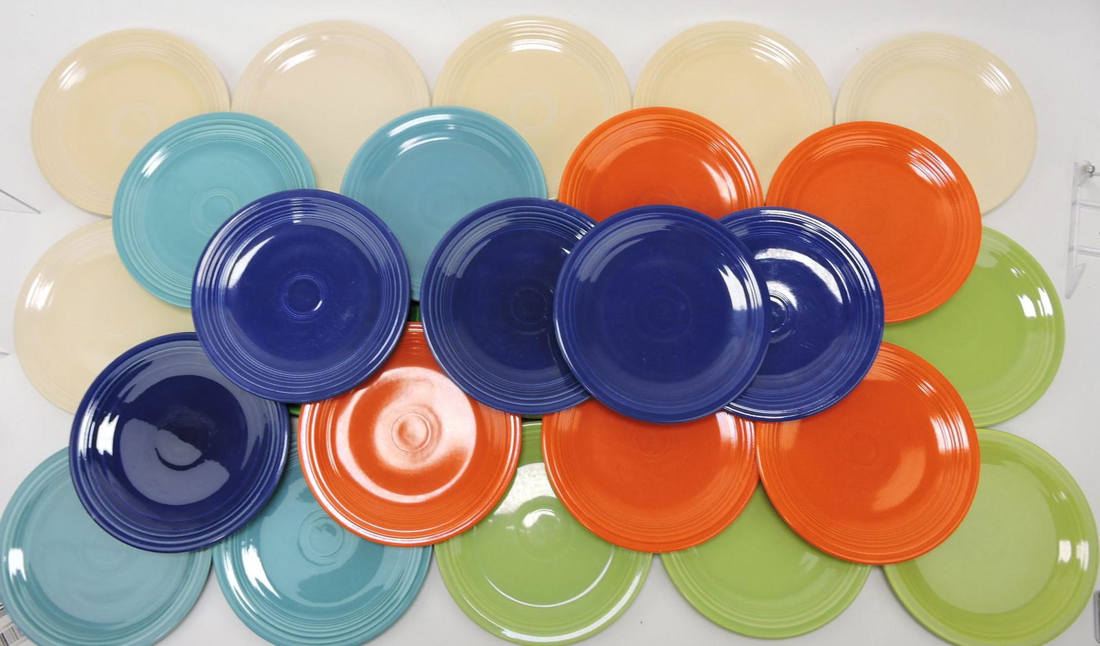 Fiesta 7" plate group, 27 mixed (1 of 1)