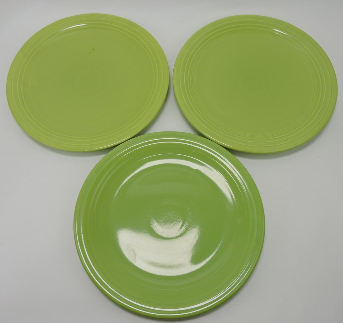 Fiesta 15" chop plate group, 3 chartreuse (1 of 1)