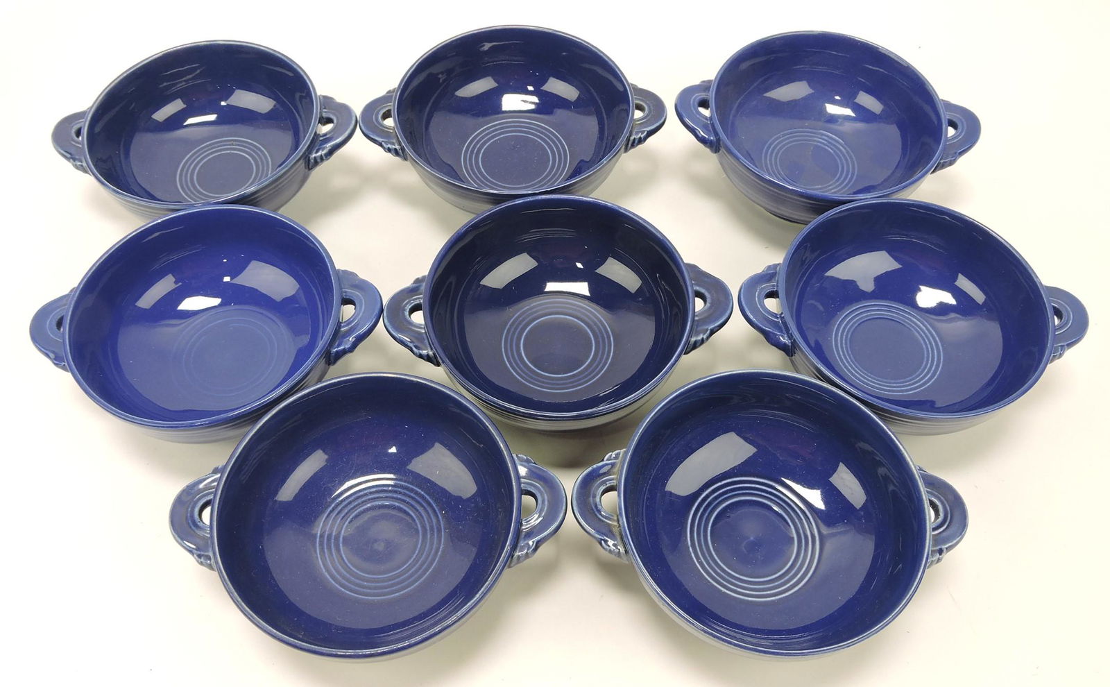 Fiesta cream soup group, 8 cobalt (1 of 1)
