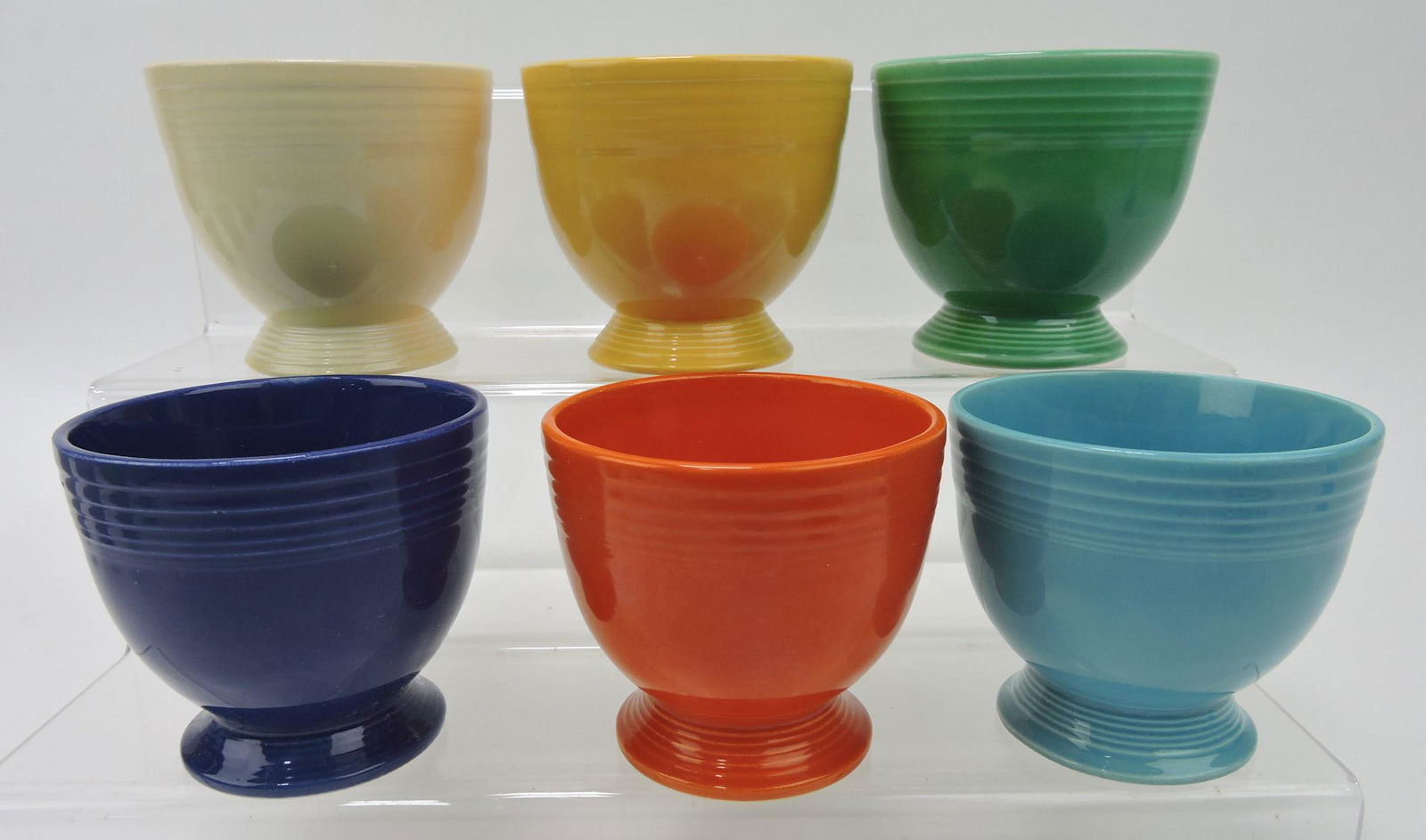 Fiesta egg cup group, all 6 original colors (1 of 1)