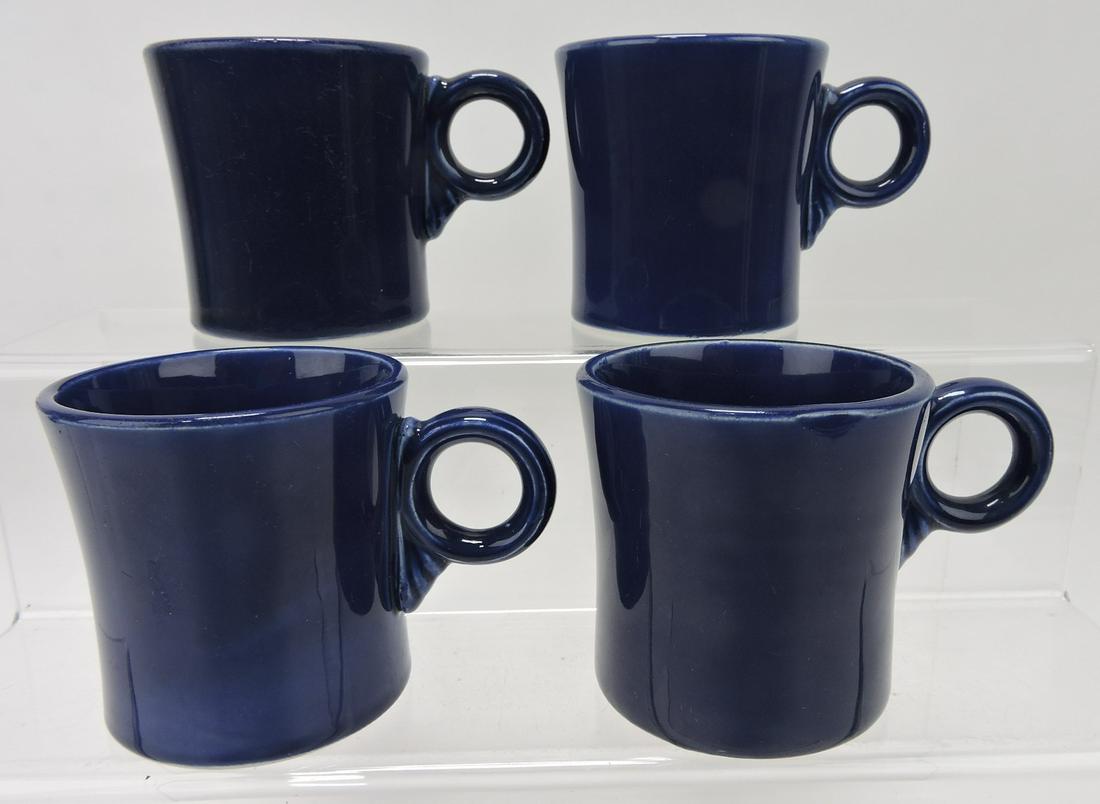 Fiesta mug group, 4 cobalt (1 of 1)