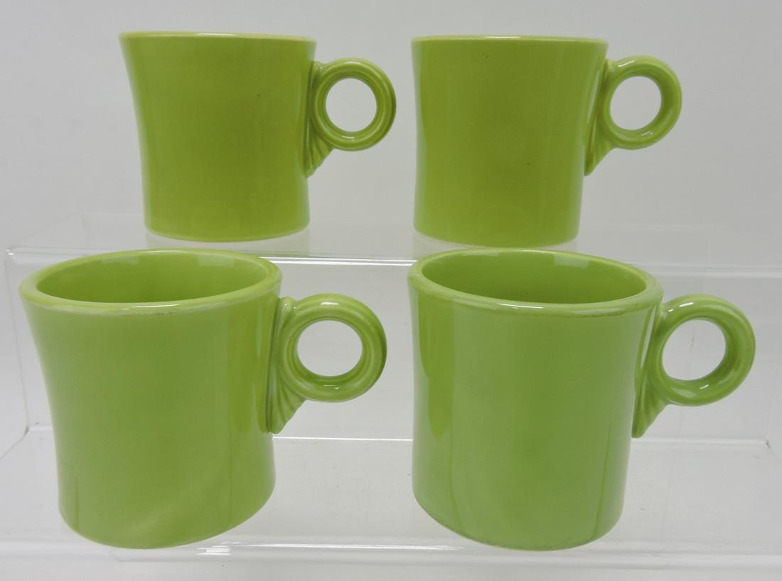 Fiesta mug group, 4 chartreuse (1 of 1)