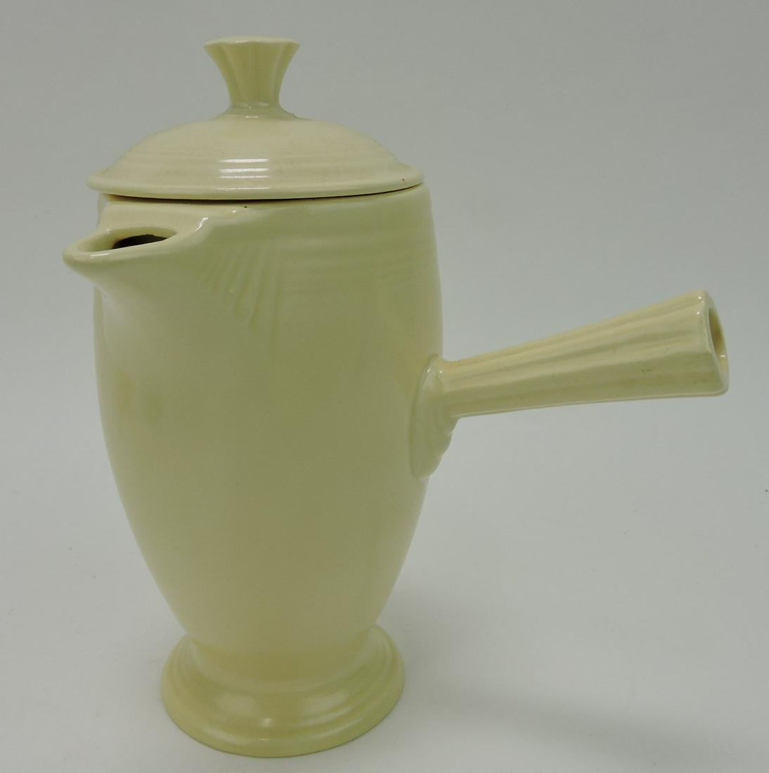Fiesta demitasse coffee pot, ivory (1 of 1)