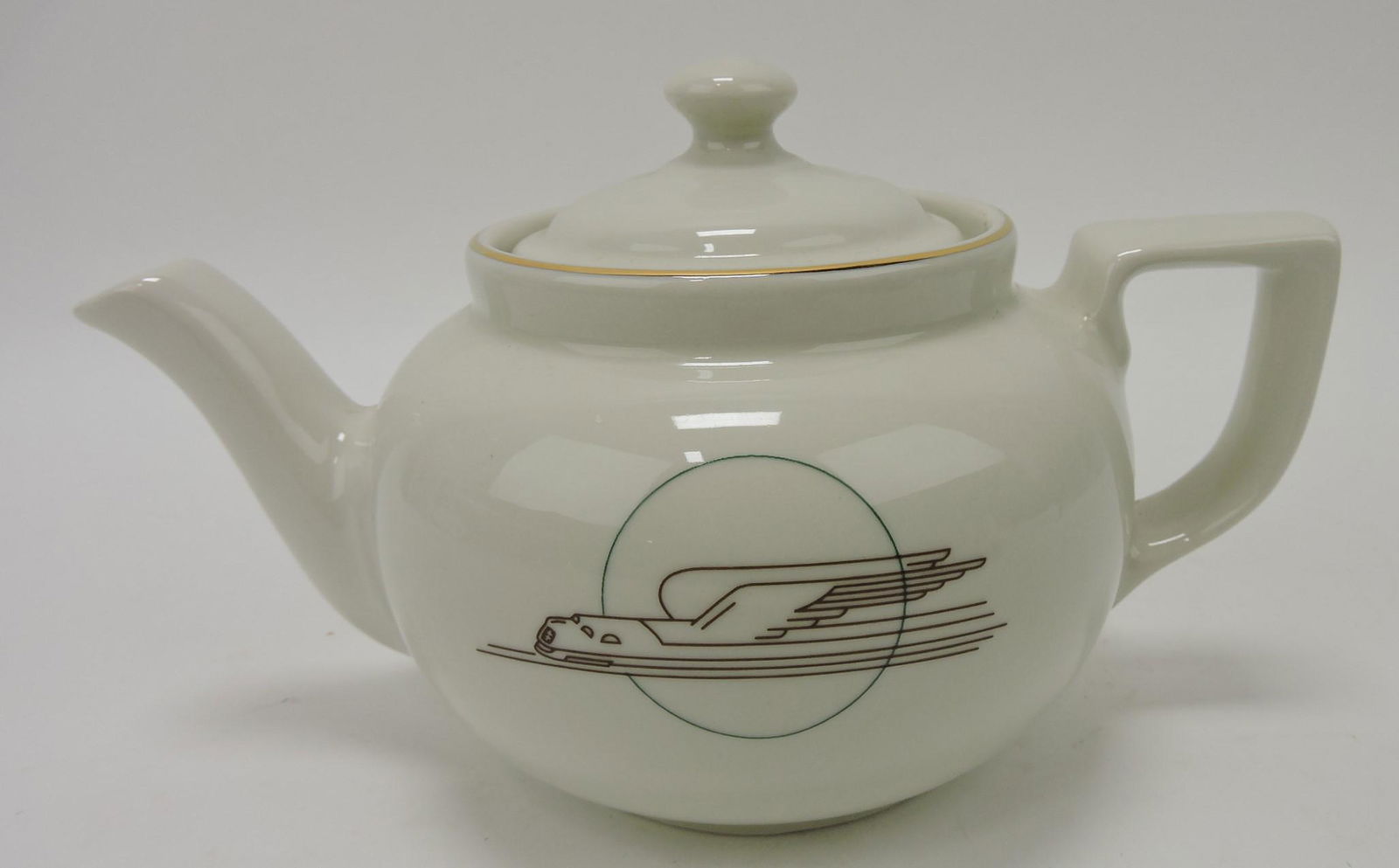 Hall China Boston teapot (#23) with logo for (1 of 1)