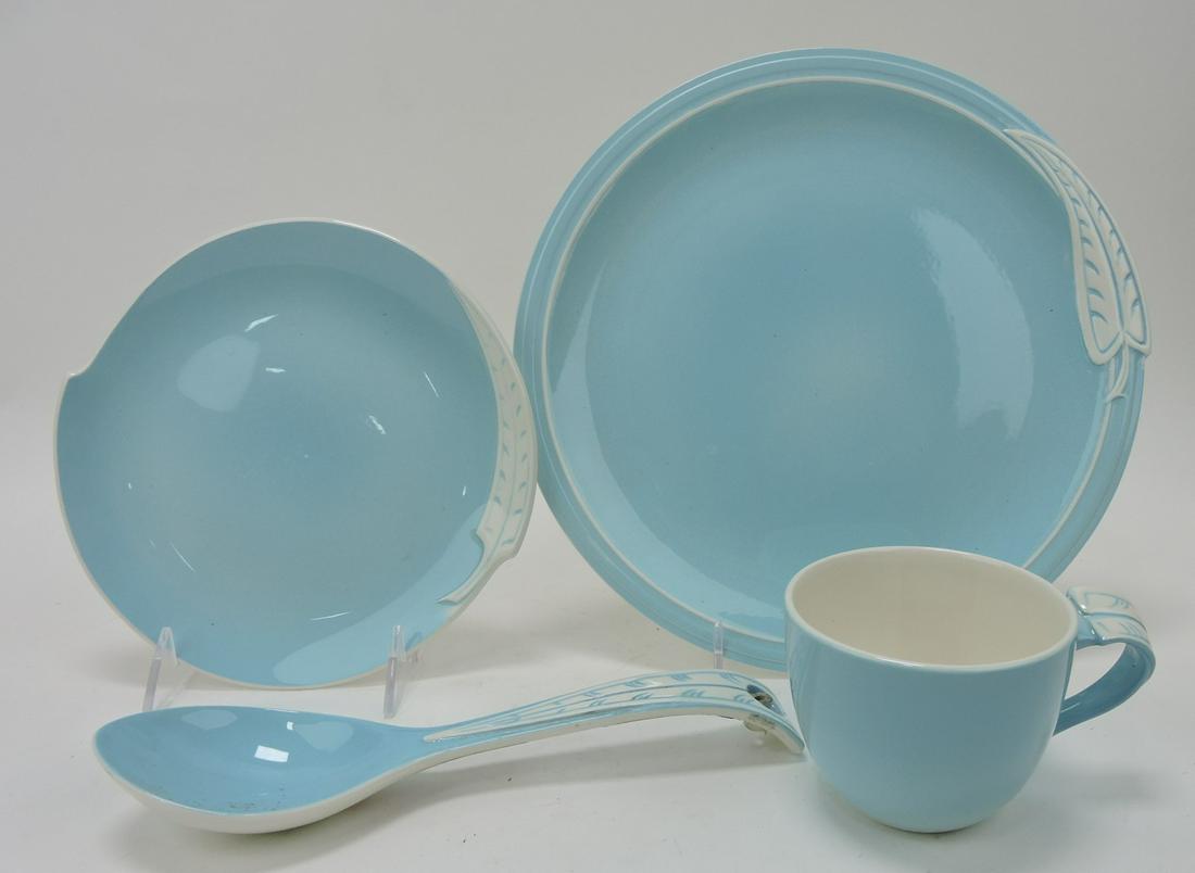 Hall China shop sample lot of 4 dinnerware (1 of 2)
