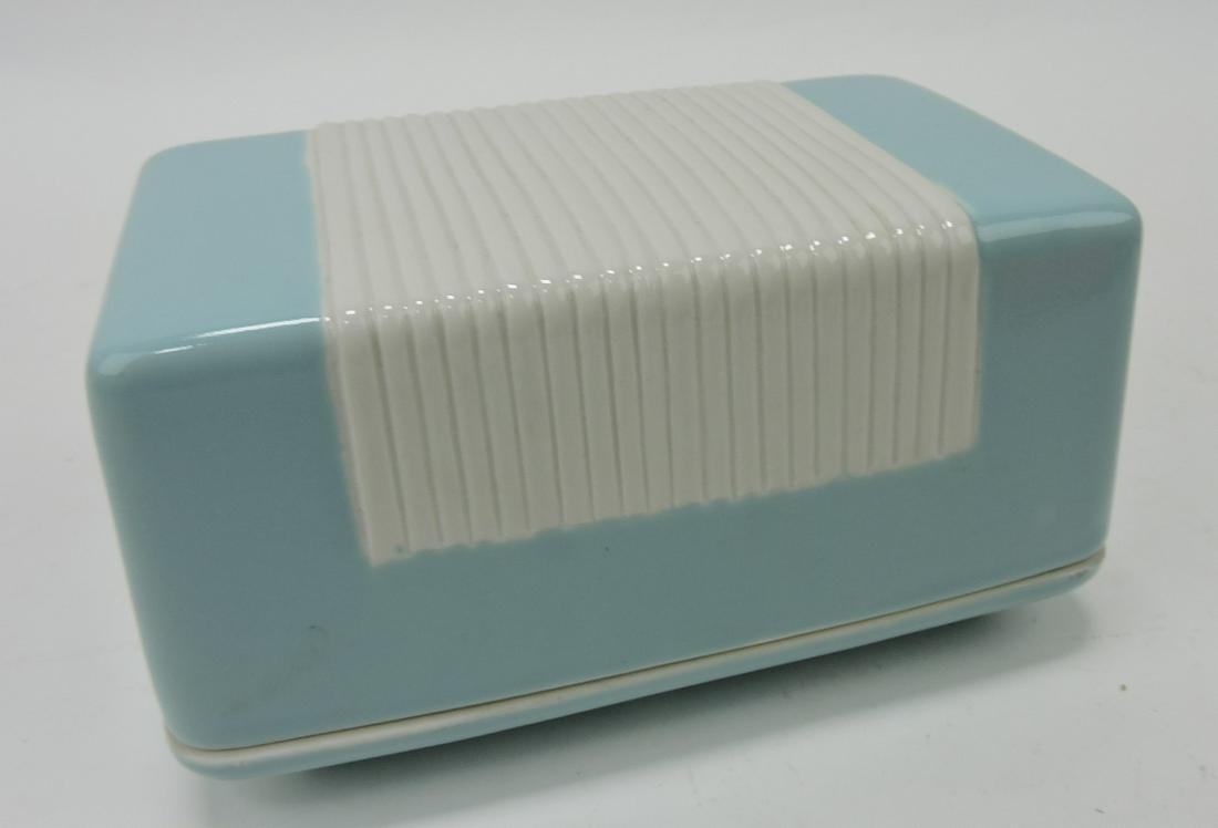 Hall China cover refrigerater butter dish (1 of 1)