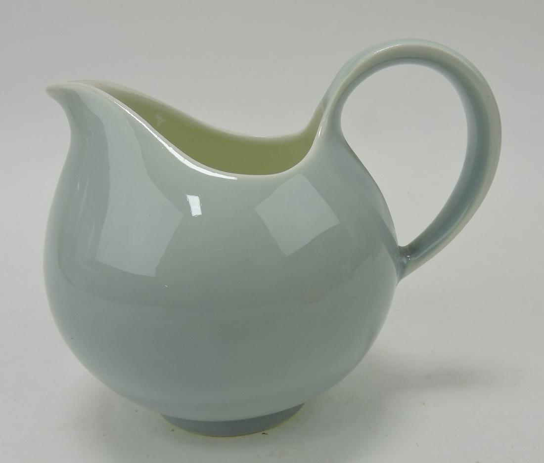 Hall China MCM Eva Zeisel Tomorrow's: Classic creamer, shop sample, numbered on bottom