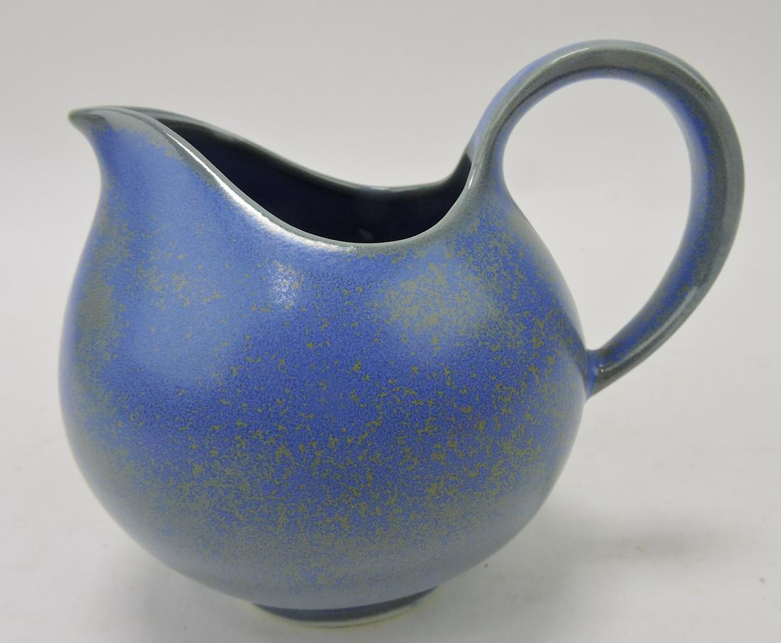 Hall China MCM Eva Zeisel Tomorrow's: Classic creamer, shop sample, experimental glaze