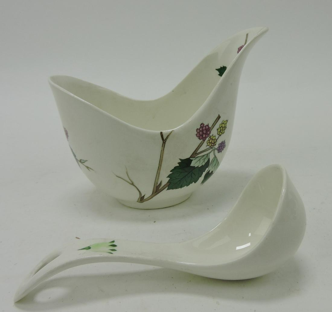 Hall China MCM Eva Zeisel Tomorrow's: Classic creamer and ladle