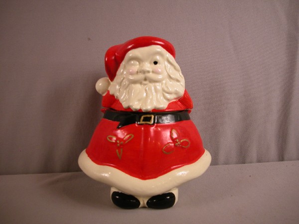 McCoy Santa cookie jar: McCoy Santa cookie jar