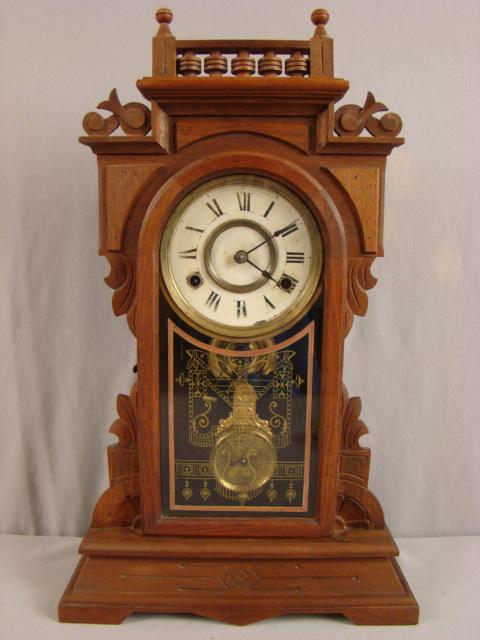 New Haven "Striking" 8 day kitchen clock, 21": New Haven "Striking" 8 day kitchen clock, 21"