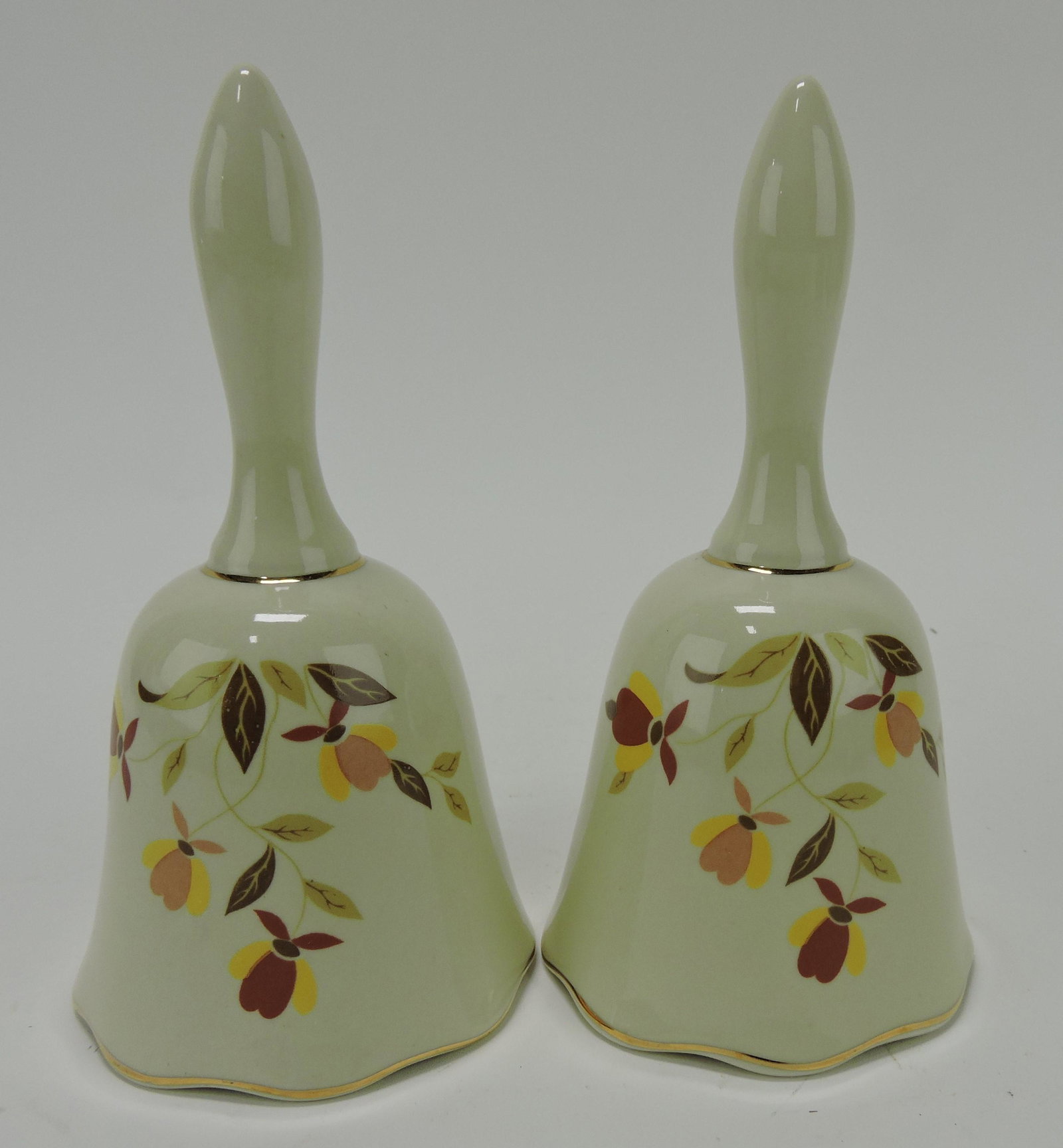Hall China Autumn Leaf lot of 2 bells, (1 of 1)