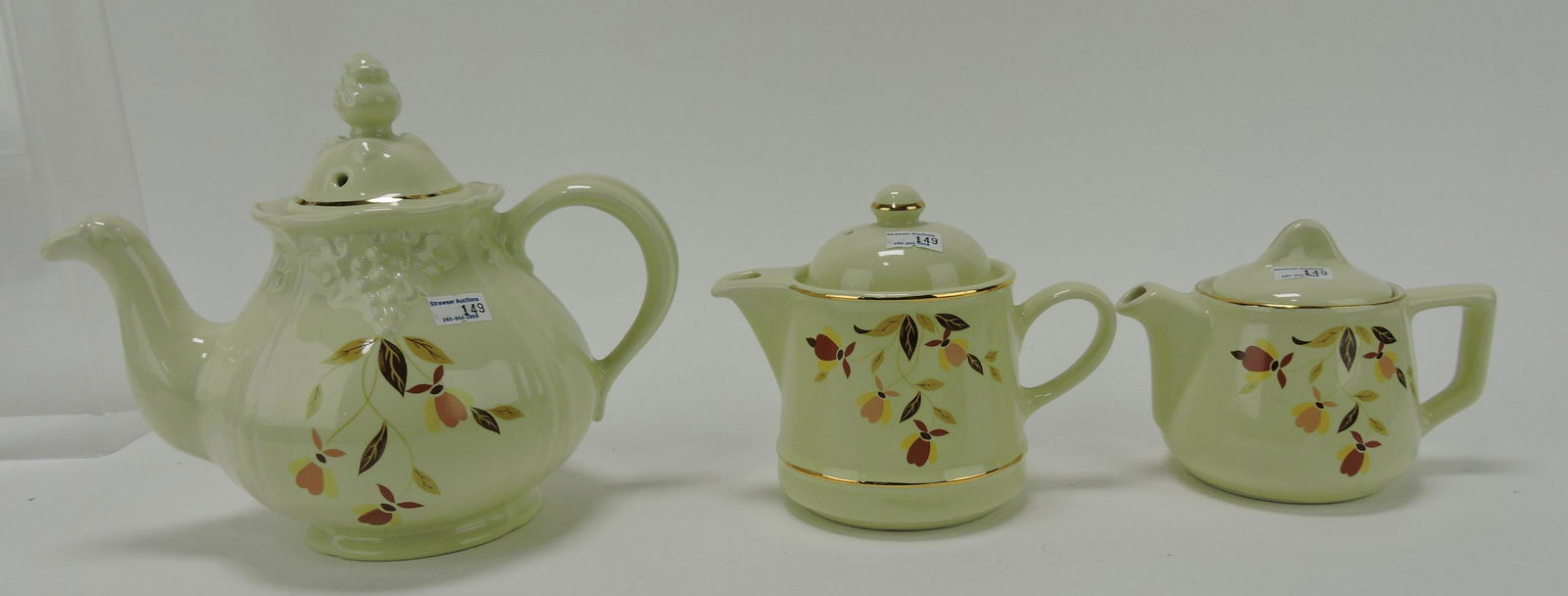Hall China Autumn Leaf lot of 3 (1 of 1)