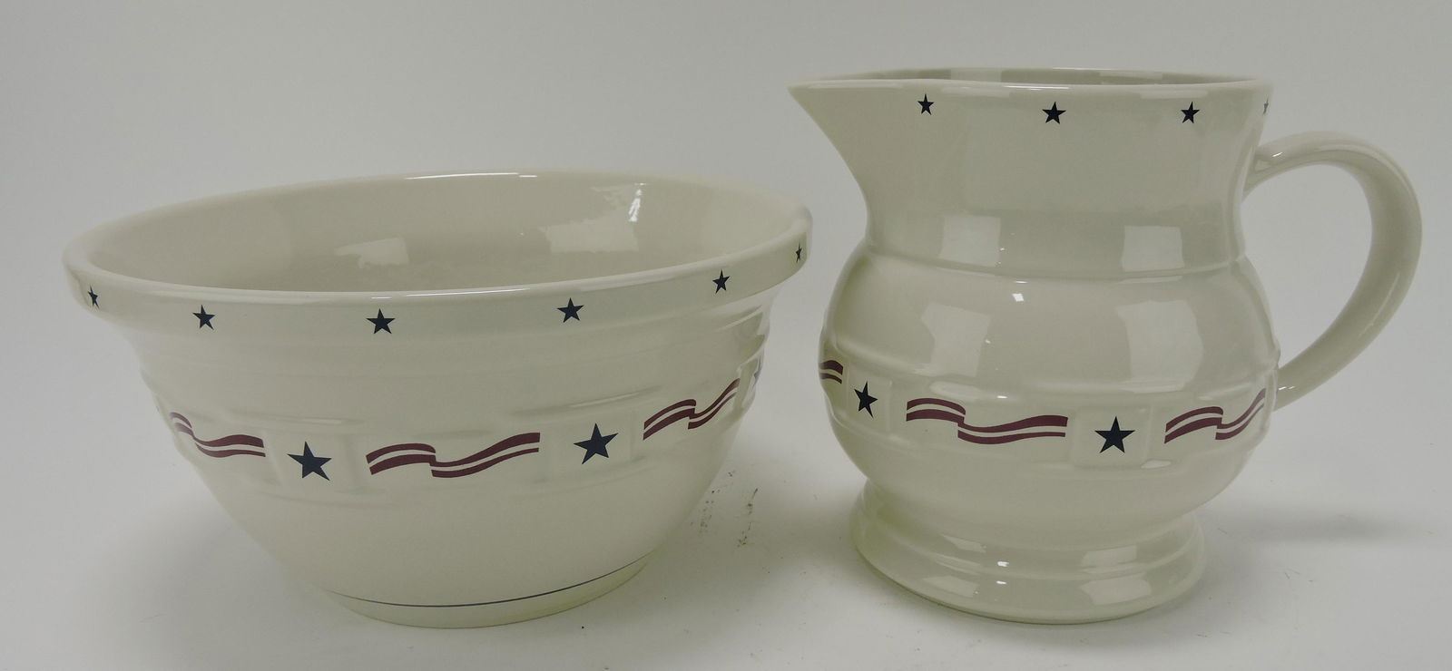 Hall China Longaberger Pottery (1 of 2)