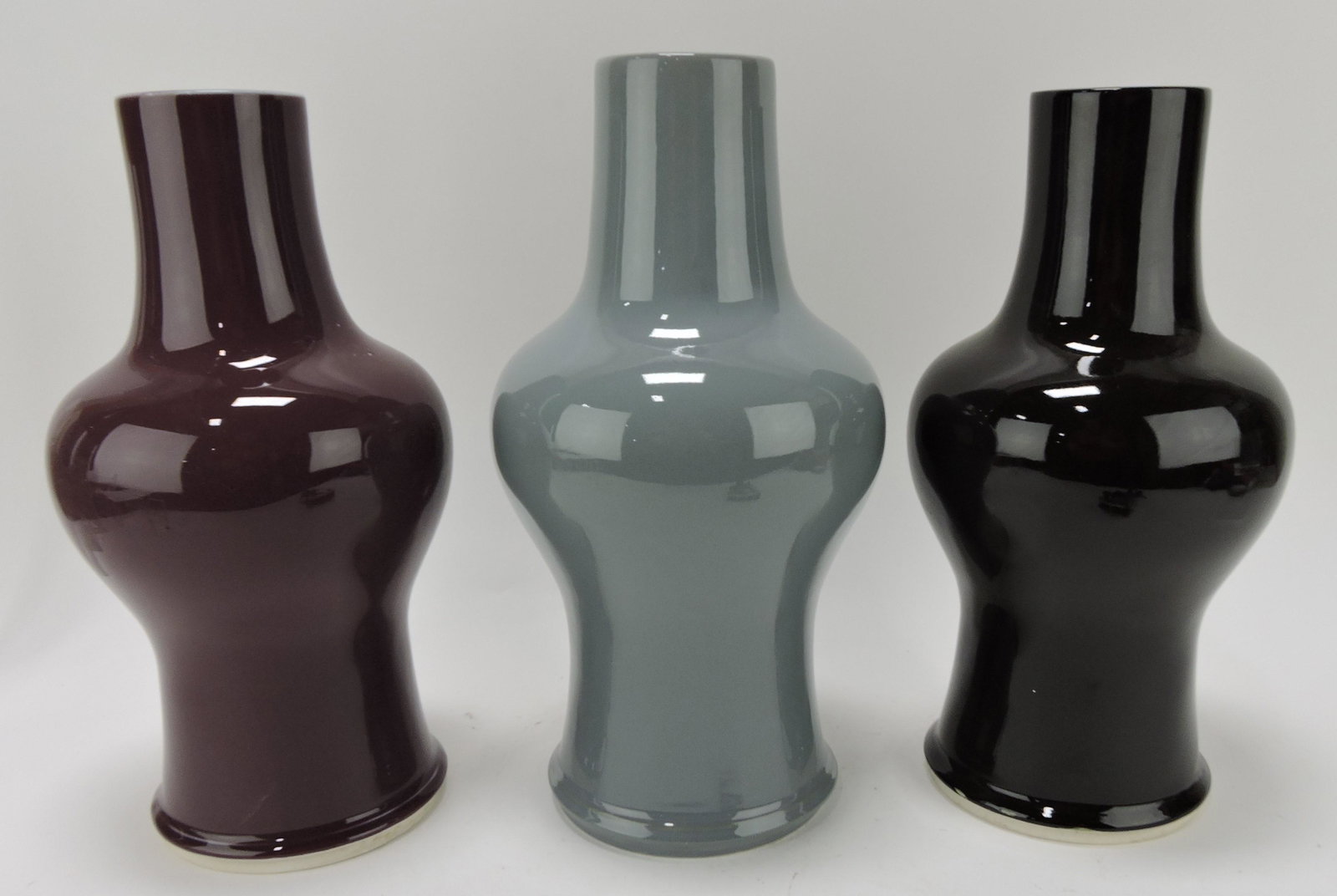 Hall China sample lamp base, lot of 3 (1 of 1)