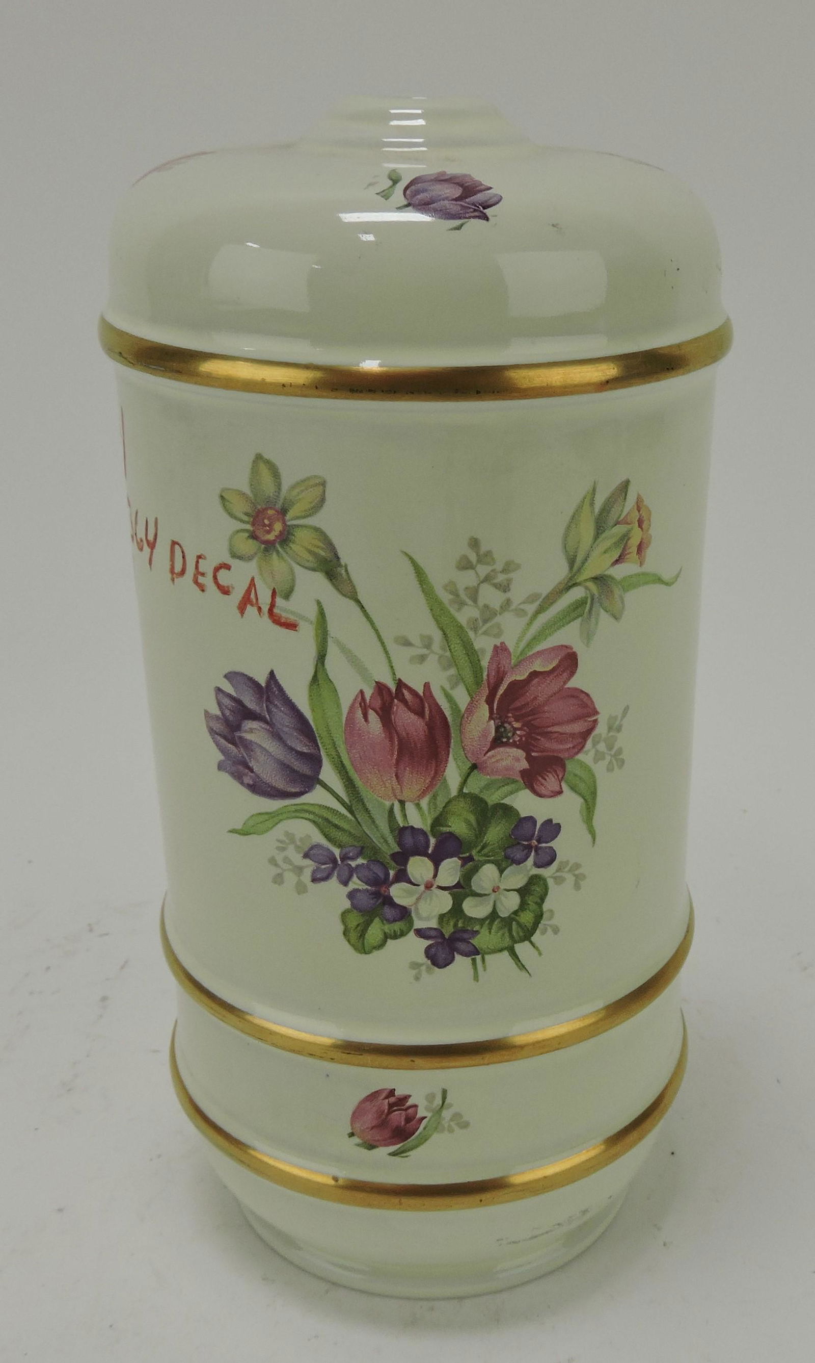 Hall China sample lamp base, shape (1 of 1)