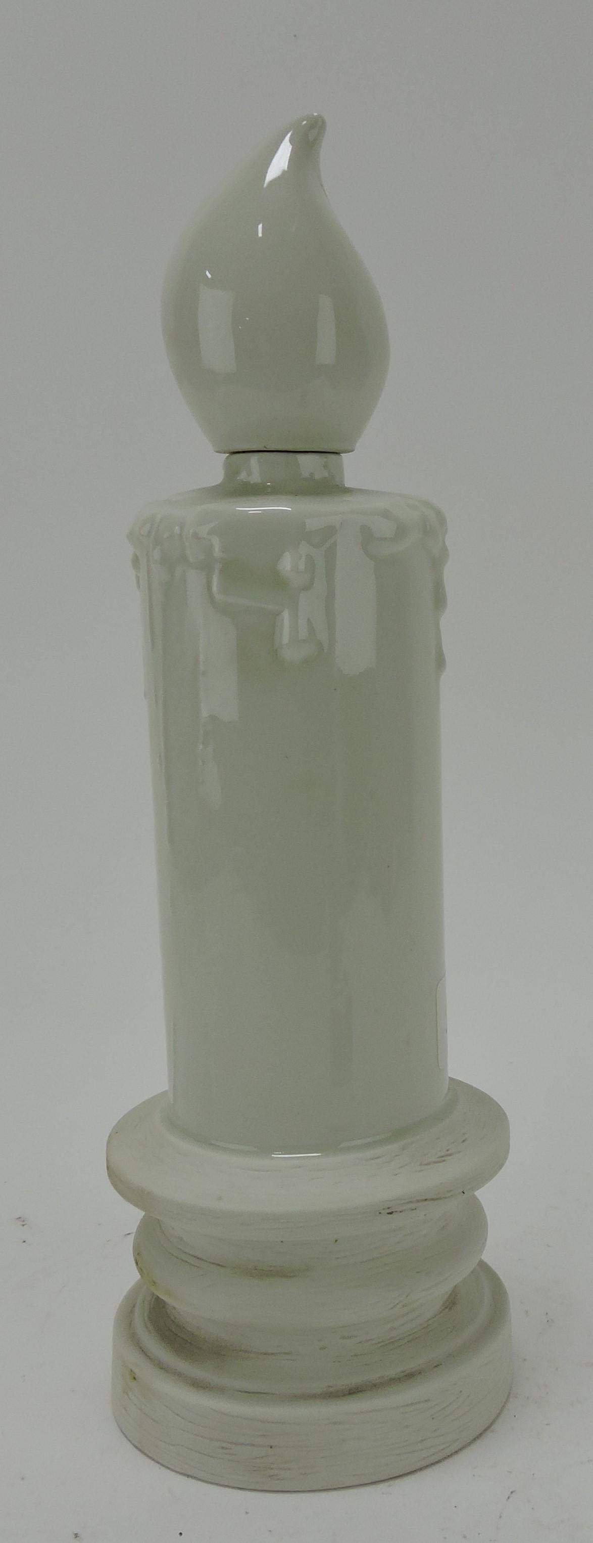 Hall China candle decanter, shop sample (1 of 1)