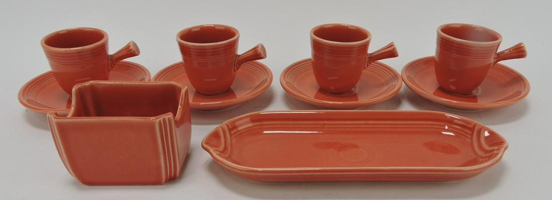 Fiesta Post 86 persimmon lot of (1 of 1)