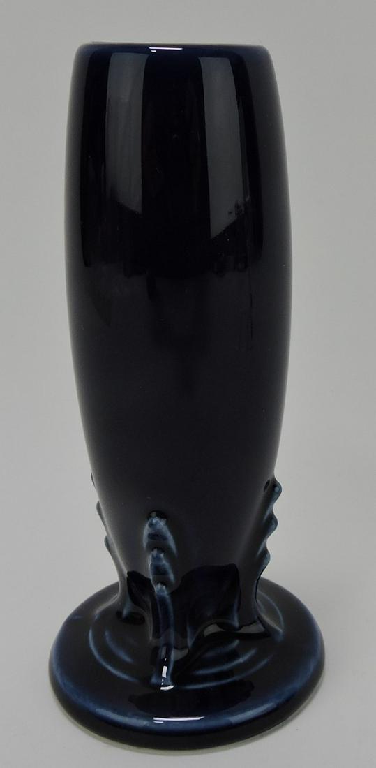 Fiesta Post 86 cobalt bud vase signed (1 of 2)