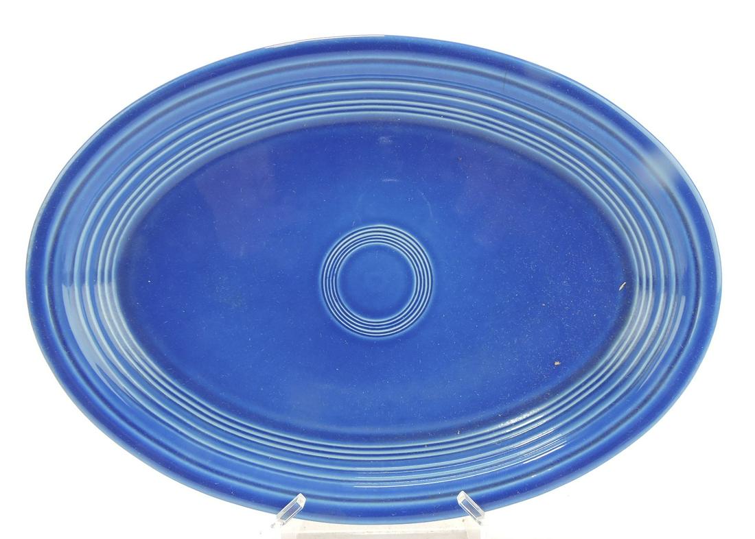 Fiesta Post 86 sapphire 13 1/2" platter (1 of 1)